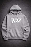Hoodie TD7 Unisex - Gris